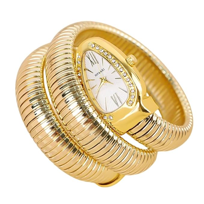 61hiT9StNrL._SX679.jpg Ladies Snake Bracelet Fashion Watch #1012